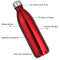 Handy Water Bottle | Thermos 500 ml | 1/2 liter Stainless Steel Hot Cold easy to carry in school travel Flask