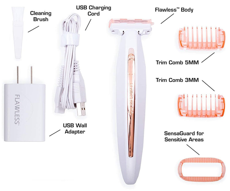 0404 Flawless Body Total Body Hair Remover