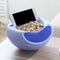 0250 Pista Nut Fruit Platter Serving Bowl With Mobile Phone Holder by HomeFast