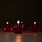 6320 Magical Reflection Diya Set with 6 Attractive Design Cup (Set Of 12 Pieces) 