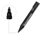 1625 Black Permanent Markers for White Board (Pack of 10) - 