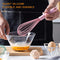 2930 Manual Whisk Mixer Silicone Whisk, Cream Whisk, Flour Mixer, Rotary Egg Mixer, Kitchen Baking Tool. 