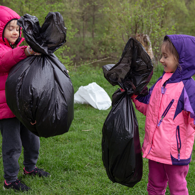 9268 2Rolls Garbage Bags/Dustbin Bags/Trash Bags 45x52Cm. 