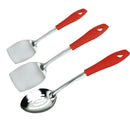 2701 6 Pc SS Serving Spoon With stand used in all kinds of household and kitchen places for holding spoons etc.  