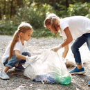 9234 White 1Roll Garbage Bags/Dustbin Bags/Trash Bags 30x30cm 