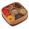 2198 Masala Rangoli Box Dabba for keeping Spices - Opencho