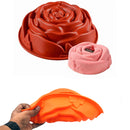 4764 Silicone Mould Valentine's Day Rose Silicone Cake Baking Mould for Dessert Chocolate