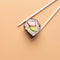 2954 Designer Natural Round Bamboo Reusable Chopsticks 