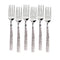 7005 Self Design Stainless Steel Fork Set - 6 Pcs - Opencho