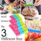 7028 Multipurpose Food Snack Plastic Bag Clip Sealer (Multicolor) -18pc - 