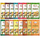 Maniarrs Gujarati Cuisine - Mix Flavour Combo Khakhra 16 Flavors In 16 Packs, 360 Grams (A1+A4)