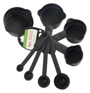 2190 Plastic Measuring Cups and Spoons Set with Box (8 pcs) - DeoDap