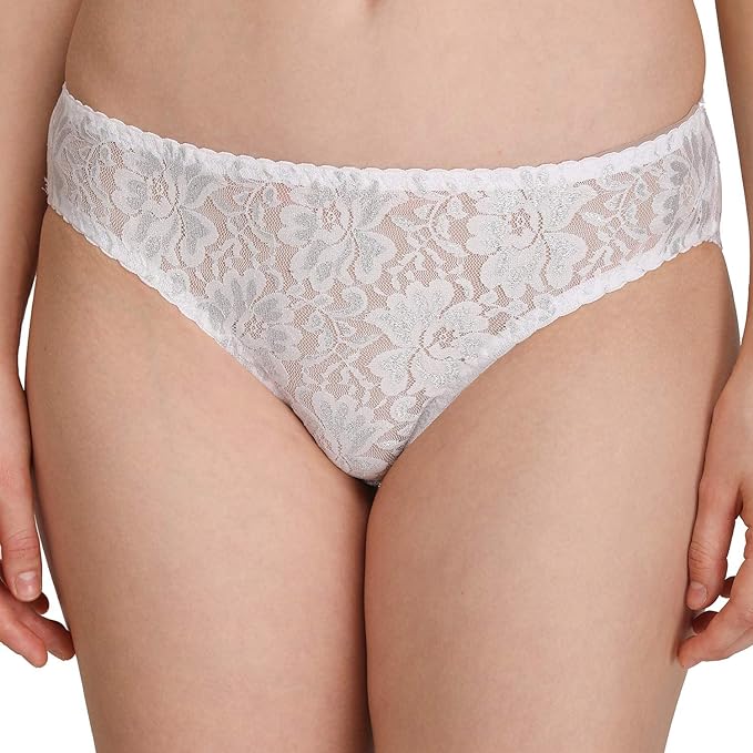 Women's Low Waist Lace Panty Trio - Pack of 3
