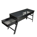 2225 Folding Portable Barbeque BBQ Grill Set for Outdoor and Home - DeoDap