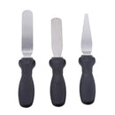 7610 3-in-1 Multi-Function Stainless Steel Cake Icing Spatula Knife Set