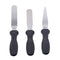 7610 3-in-1 Multi-Function Stainless Steel Cake Icing Spatula Knife Set