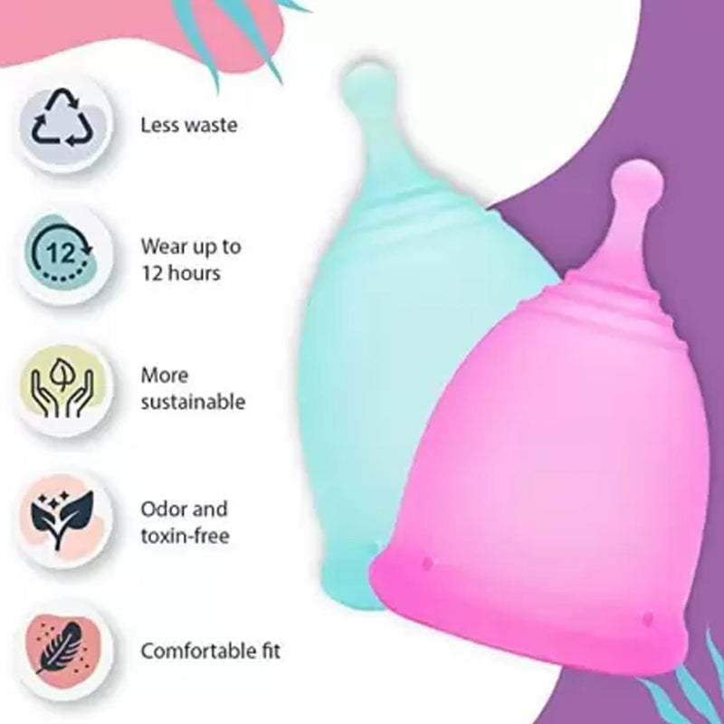 6112B REUSABLE MENSTRUAL CUP USED BY WOMENS AND GIRLS DURING THE TIME OF THEIR MENSTRUAL CYCLE 