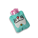 6529 Doremon Cartoon small Hot Water Bag with Cover for Pain Relief, Neck, Shoulder Pain and Hand, Feet Warmer, Menstrual Cramps. 