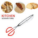 2984 Kitchen Baking BBQ Heat Resistant Cooking Food Clip with Silicone Tips Tong 1pc. 