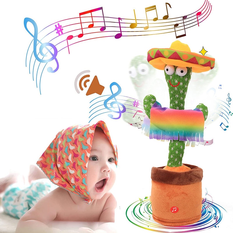 8047 Dancing Cactus Talking Toy, Chargeable Toy 