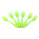 2839 Small plastic 6pc Serving Fork Set for kitchen 