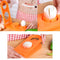 2006 2 in 1 Double Cut Boiled Egg cutter with stainless steel wire for easy slicing of boiled eggs. 