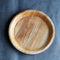 3207 Disposable Round Shape Eco-friendly Areca Palm Leaf Plate (12x12 inch) (pack of 25) - 