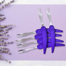 2401 Vegetable Fruit Fork Spoon Set Food Grade Salad Dessert Cake Pastry Fruit Fork Choice for Home Decor 