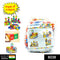 8038  Blocks House Multi Color Building Blocks with Smooth Rounded Edges (110Pc Set)