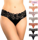 Women’s Intimates Lace Thong Set - 4 in a Pack