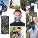 1357 Multifunctional Unisex Neck Gaiter Headband for Dust & Sun Protection Headwear - Opencho