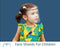 1420 KIDS Face Shield Isolation Mask for Eyes Nose Full Frontal Protection - 