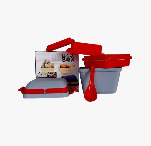2144 Airtight Lunch Box with Handle & Push Lock