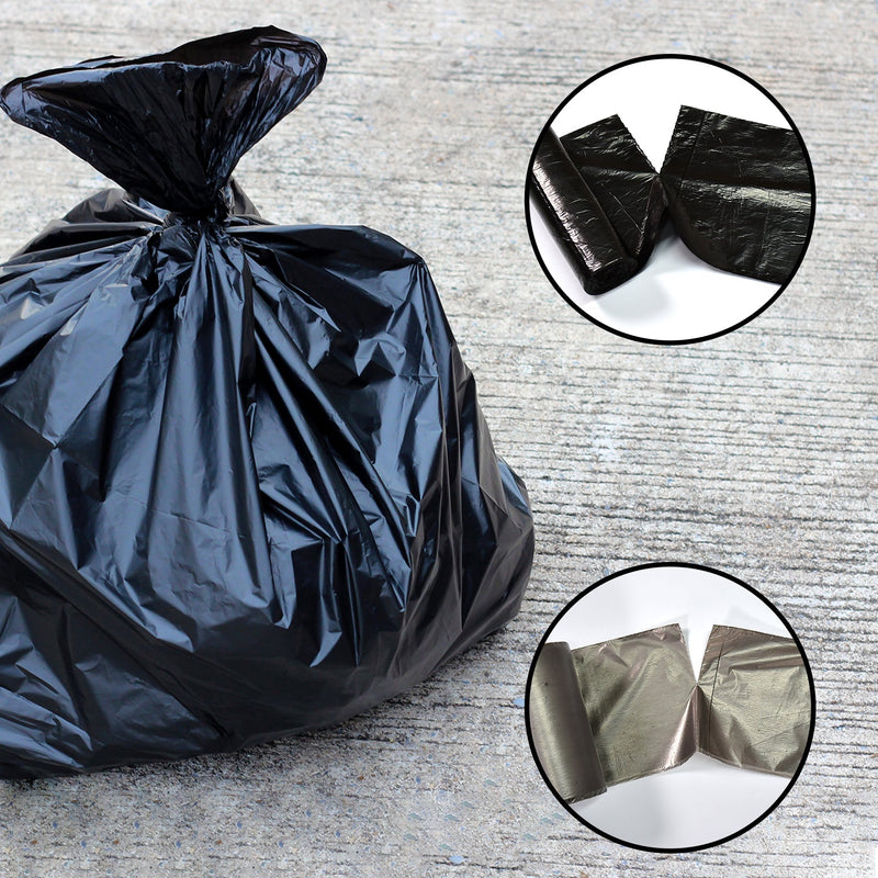 9270 2Rolls Garbage Bags/Dustbin Bags/Trash Bags 45x55Cm. 