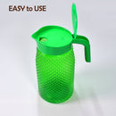 3734 Transparent Unbreakable Lemon Juice Jug Set (Pack of 6) Amd-