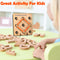 4432 Wooden Alphabets Construction Puzzle Toys For Kids 3 To 5 Years | Great Tool For Teaching Letters, Numbers & Common Shapes. 