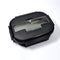2042 Black Lunch Box for Kids and adults, Stainless Steel Lunch Box with 3 Compartments With spoon slot. 