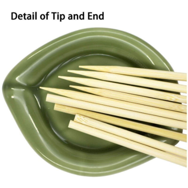 1119 Bamboo Wood Skewer BBQ Sticks - DeoDap