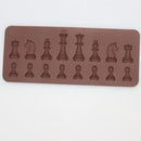 1162 Silicone Chocolate Chess Shaped Mould - 16 Cavity