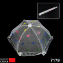 7179 UMBRELLA FOOD COVERS MESH NET KITCHEN UMBRELLA PRACTICAL HOME USING FOOD COVER 