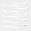 2422 Dinnerware Cutlery Premium Plastic Spoon And Fork Set - 10 pcs - 