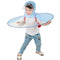 1434 Rain Hats for Kids Umbrella for Hands free Rain Protection Waterproof Rainy Caps (Multicolor) - 