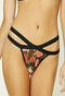 Asos New Strappy Rose String Caged Panty(sold out)