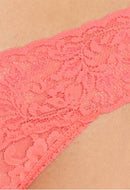 Full Floral Lace Thong Panty