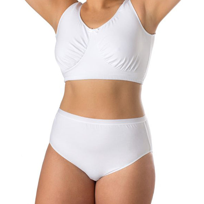Cool Plain Pack Of 2 Plus Size Brief + 1 Free Bra