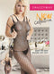 Exquisite Crotchless bodystocking bodysuit