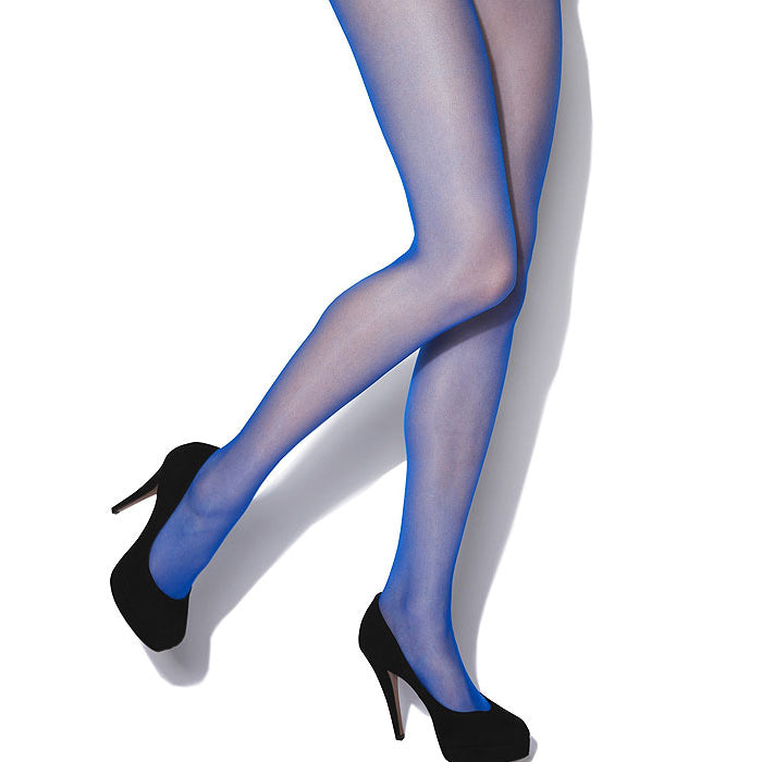 Extra Width Ultra Sheer Tights In Royal Blue(Sold Out)