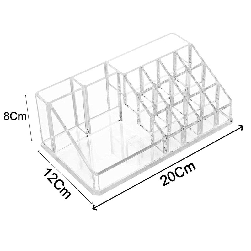 6092 Cosmetic Organiser 16 Compartment Cosmetic Makeup Storage Organiser Box