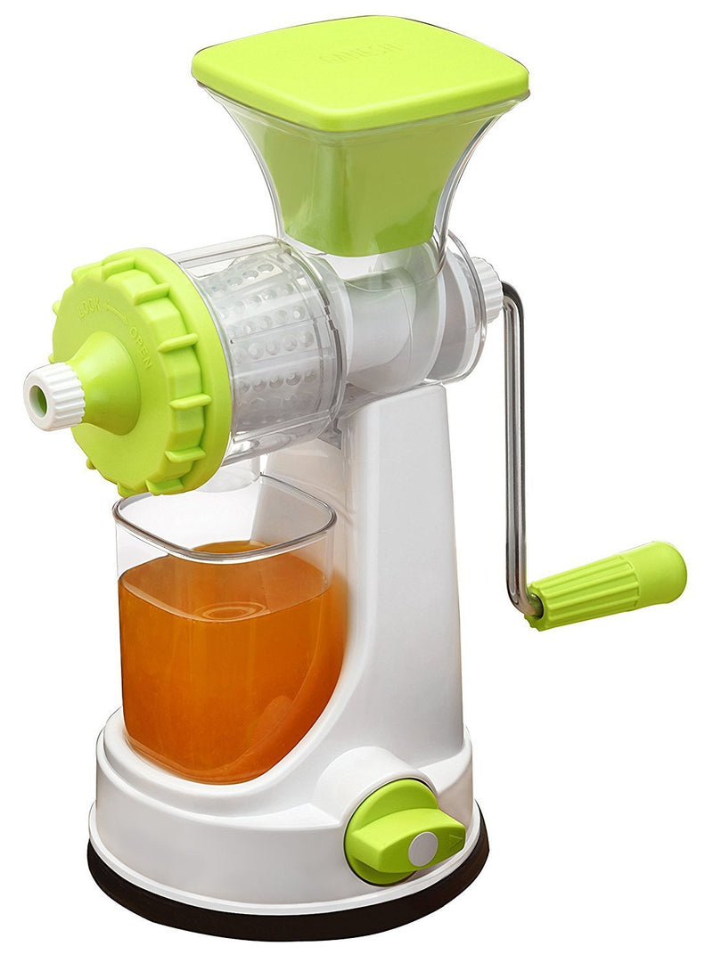 New Smart Plastic Multipurpose Manual Juicer (Green) Natural Juice Extractor