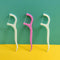 1096 Oral Care Dental Floss Toothpick Sticks - Opencho